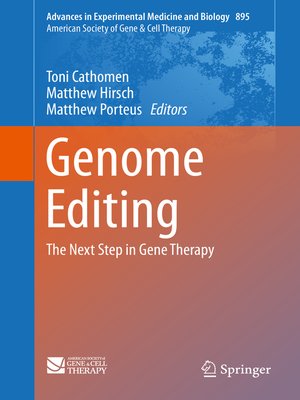 cover image of Genome Editing